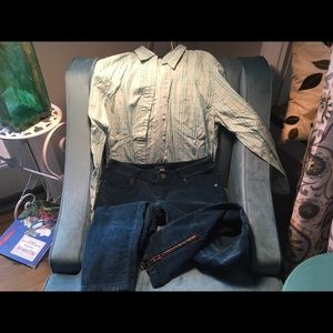 Burberry shirt and pants